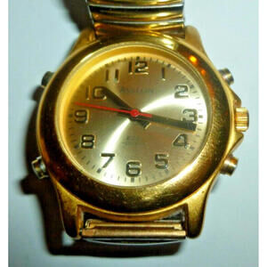 Avalon EZC Vintage Talking Voice Quartz Analog‎ Watch For Vision Impaired